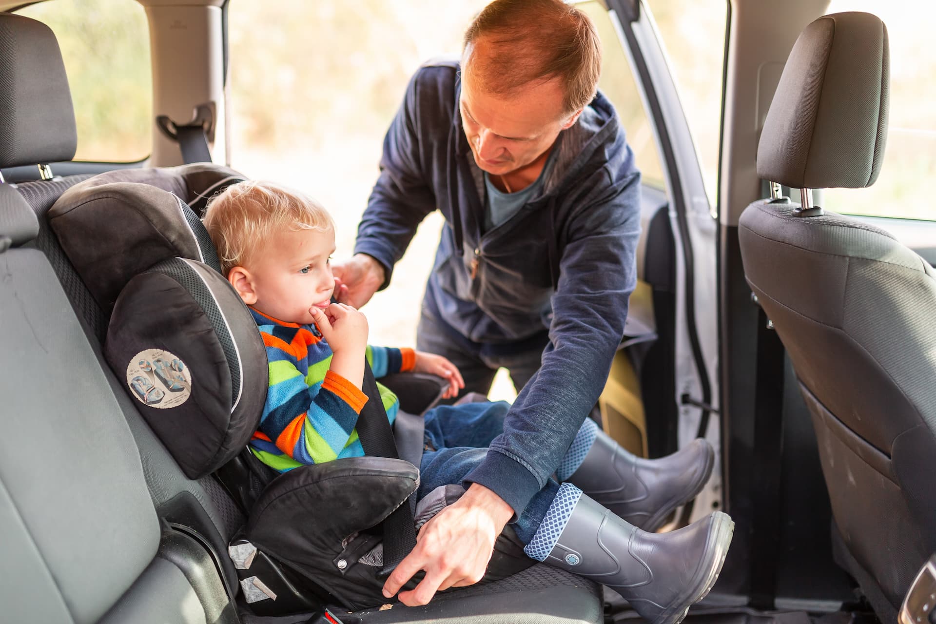 Sistemas de retención infantil en el coche
